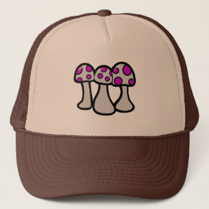 Spotted Mushroom Trucker Hat