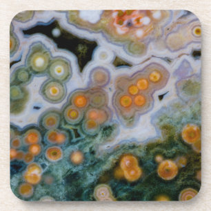 Spotted Ocean Jasper Coaster
