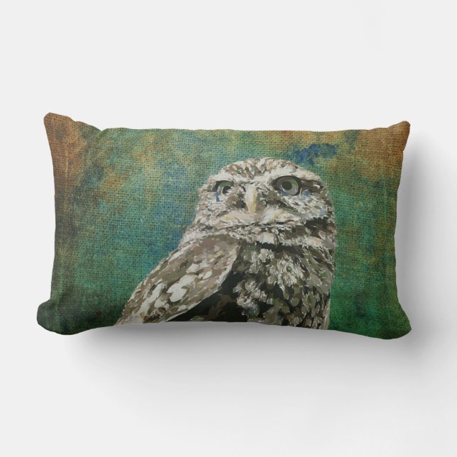 Spotted Owl Pillow (Front)