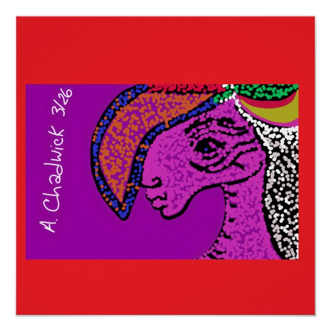 Spotted Pearl Horse Poster (Front)