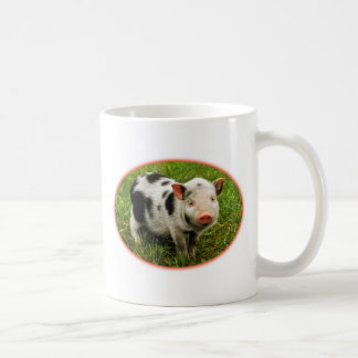 Spotted piglet coffee mug