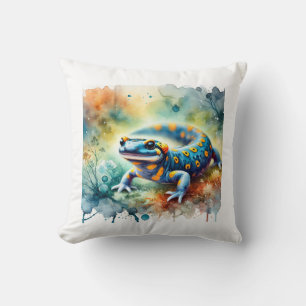 Spotted Salamander 170624AREF103 - Watercolor Cushion
