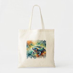 Spotted Salamander 170624AREF103 - Watercolor Tote Bag