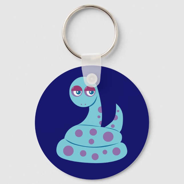 Spotted Snake Key Ring (Front)