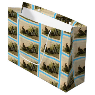 Spotted (Spruce) Grouse Audubon's Birds of America Large Gift Bag