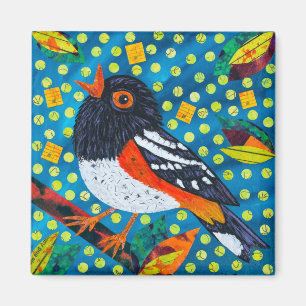 Spotted Towhee Magnet