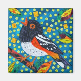 Spotted Towhee Magnet
