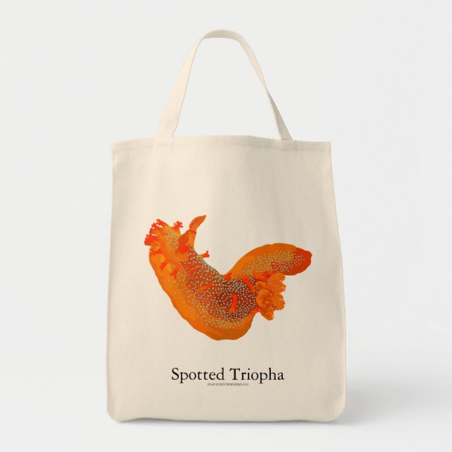 Spotted Triopha Nudibranch Tote Bag (Front)