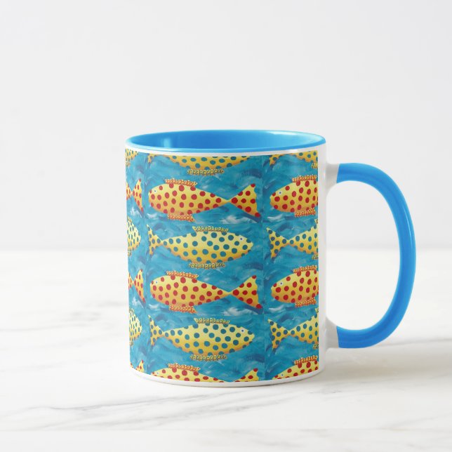 Spotty Fish Mug (Right)
