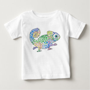 Spotty Marcel the Chameleon Baby Tshirt