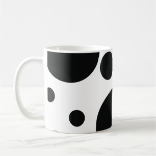 Spotty pattern coffee mug