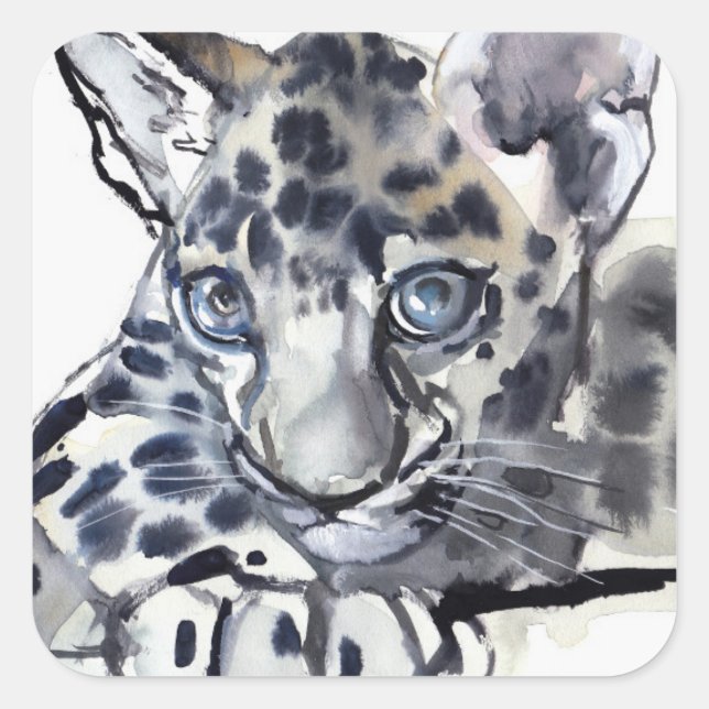 Spotty Square Sticker (Front)