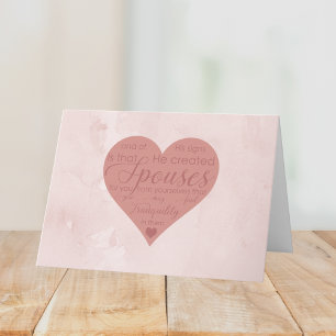 Spouses Islamic Nikah Wedding Dua Congratulations Card