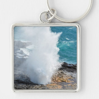 Spouting Horn in Kauai, Hawaii Key Ring