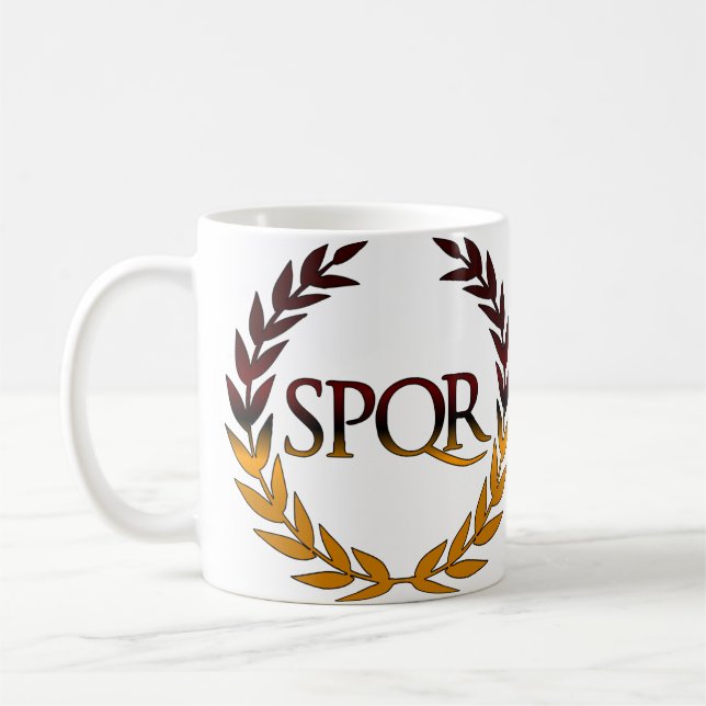 SPQR COFFEE MUG (Left)