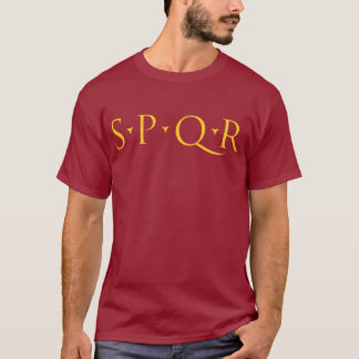 SPQR Front and Back Logo Shirt