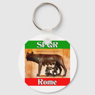SPQR Rome Key Ring