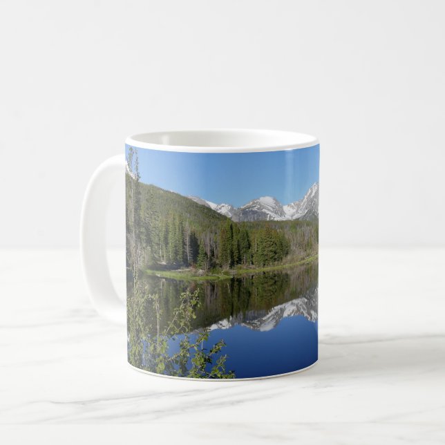 Sprague Lake I at Rocky Mountain National Park Coffee Mug (Front Left)