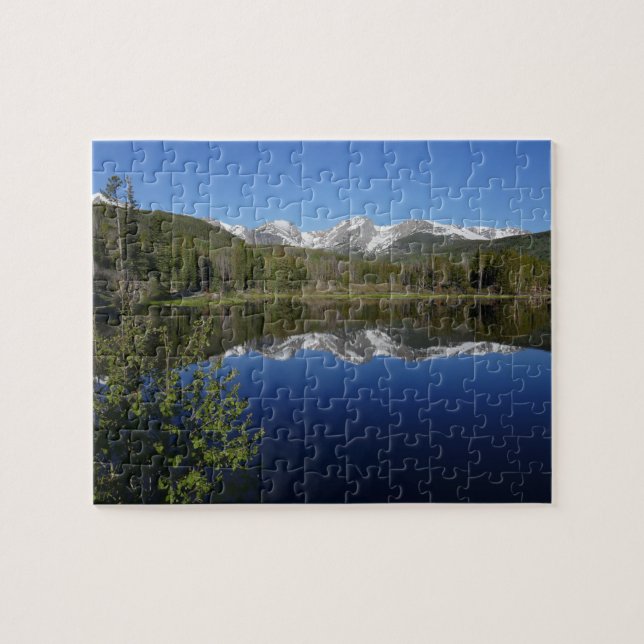 Sprague Lake I at Rocky Mountain National Park Jigsaw Puzzle (Horizontal)