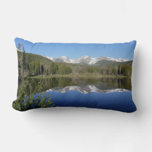 Sprague Lake I at Rocky Mountain National Park Lumbar Cushion