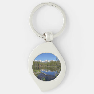 Sprague Lake II at Rocky Mountain National Park Key Ring