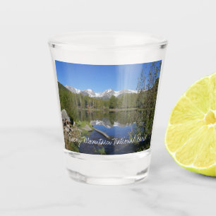 Sprague Lake II at Rocky Mountain National Park Shot Glass