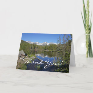 Sprague Lake II at Rocky Mountain National Park Thank You Card