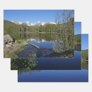 Sprague Lake II at Rocky Mountain National Park Wrapping Paper Sheet