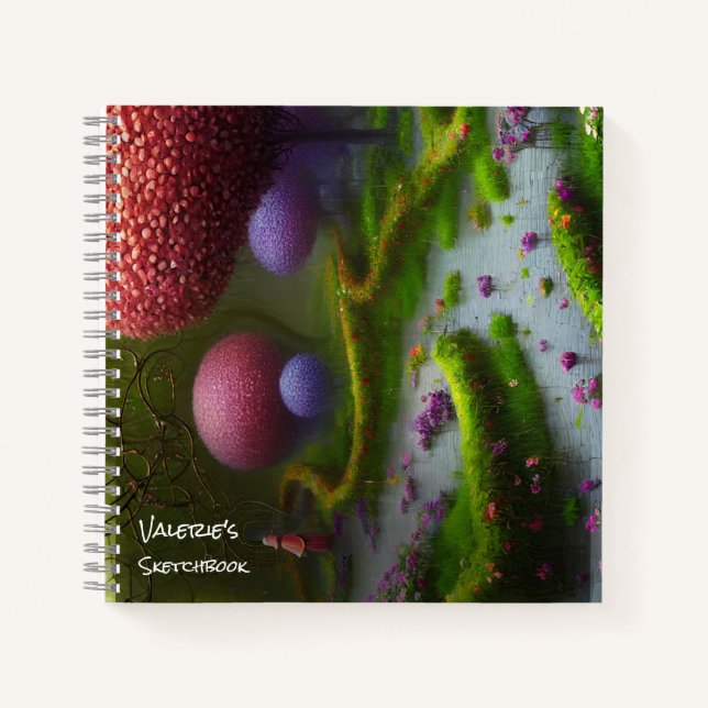 Sprawling Garden Notebook (Front)