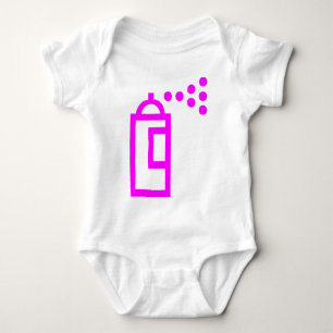 Spray Can Icon Baby Bodysuit