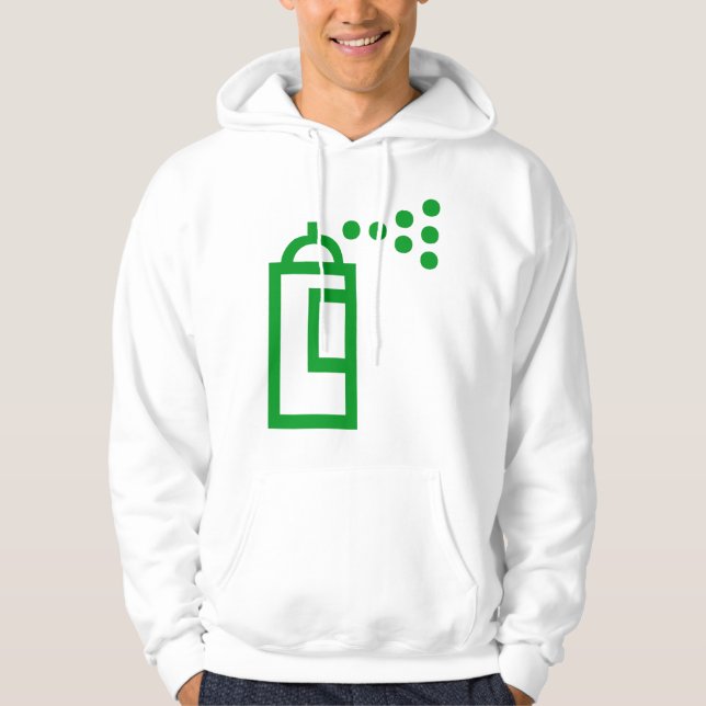 Spray Can Icon Hoodie (Front)