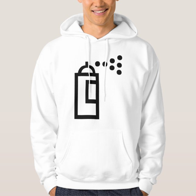 Spray Can Icon Hoodie (Front)