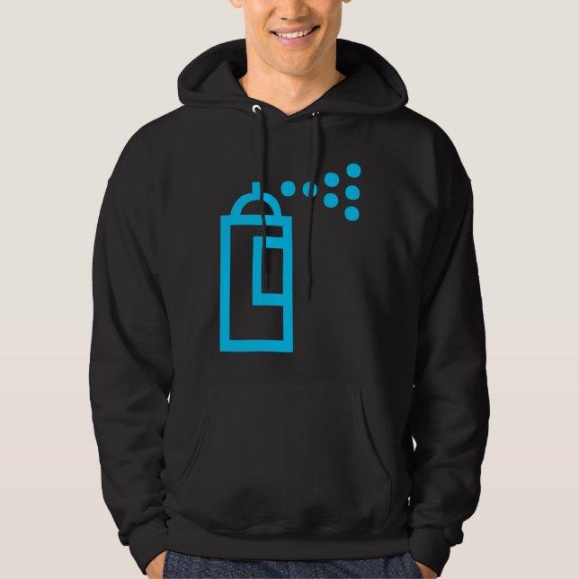 Spray Can Icon Hoodie (Front)