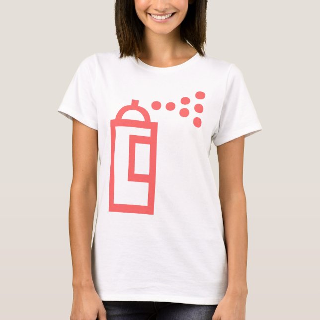 Spray Can Icon T-Shirt (Front)