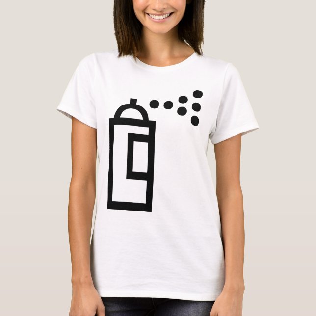 Spray Can Icon T-Shirt (Front)