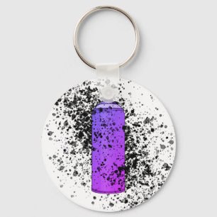 Spray can key ring