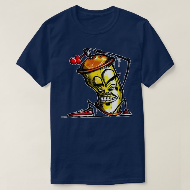 Spray Can T-Shirt (Design Front)