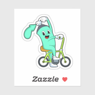 Spray can with Bicycle