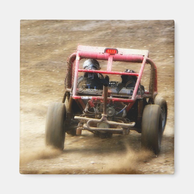 Spray Dirt! ATV Dunebuggy spins out Magnet (Front)