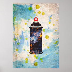 Spray Paint Poster