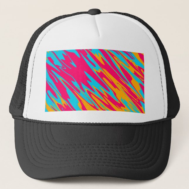 Spray Paint Sorbet Trucker Hat (Front)