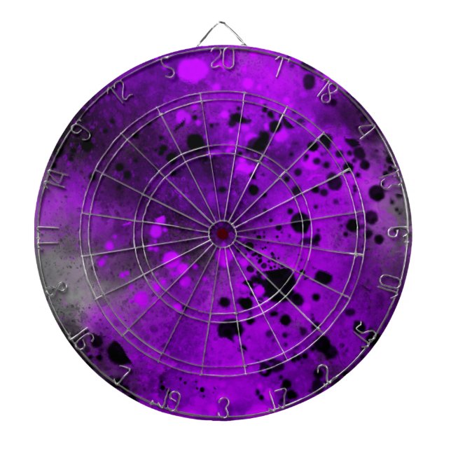 Spray Paint Splatter Effect  Dartboard (Front)