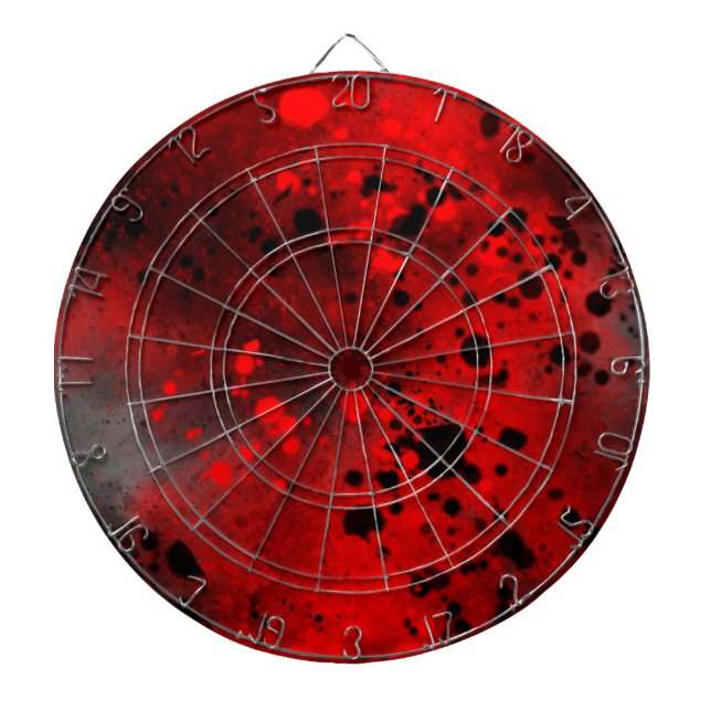 Spray Paint Splatter Effect  Dartboard (Front)