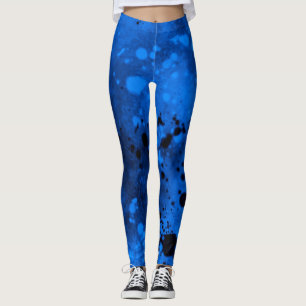 Spray Paint Splatter Effect Leggings