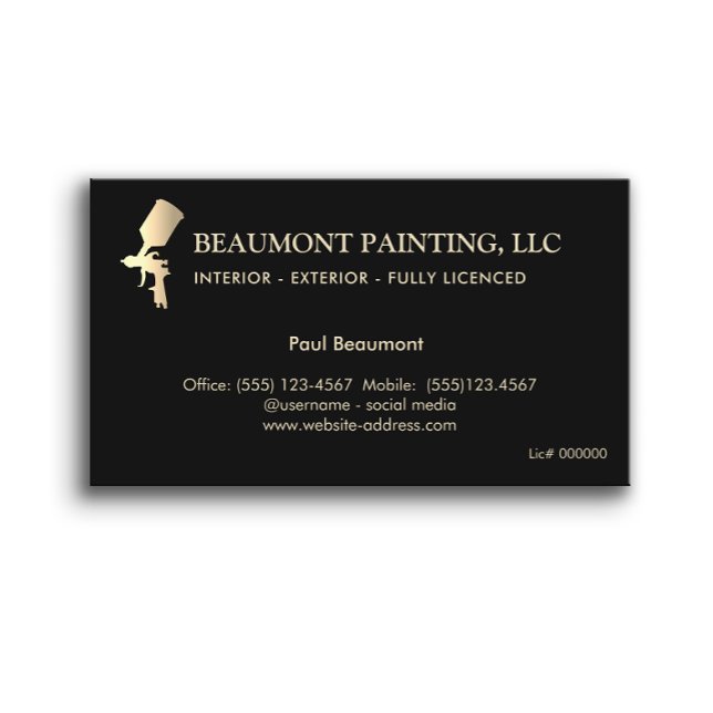 Spray Painter Business Card (Creator Uploaded)