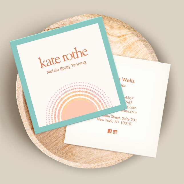 Spray Tan Tropical  Sun   Calling Card (Creator Uploaded)