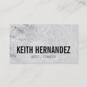 Sprayed / Artistic Business Card
