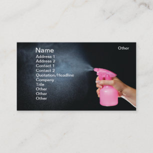 Spraying Business Card