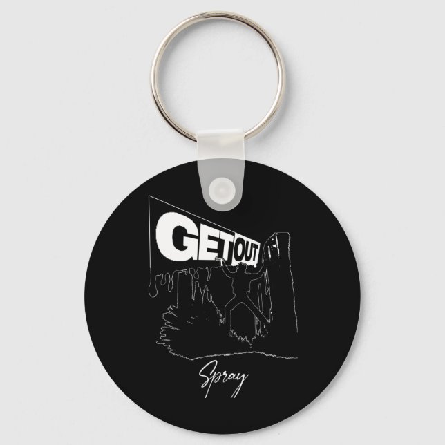 Sprays 2 Sticker  Key Ring (Front)