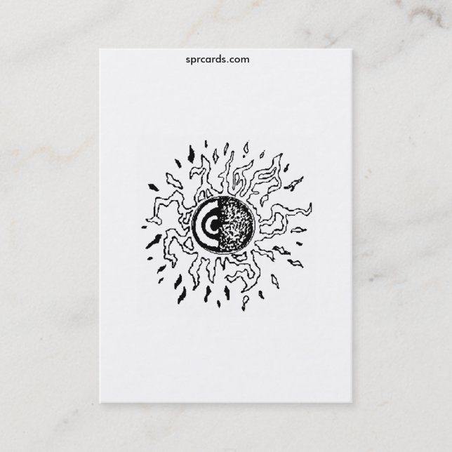 sprcards-fillercard business card (Front)